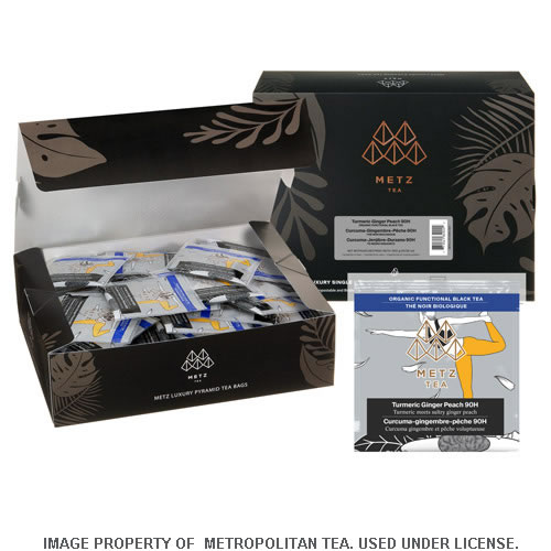 Organic Turmeric Ginger Peach 90H